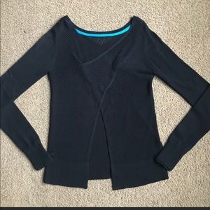 Lululemon sunset savasana pullover ll size 4 black